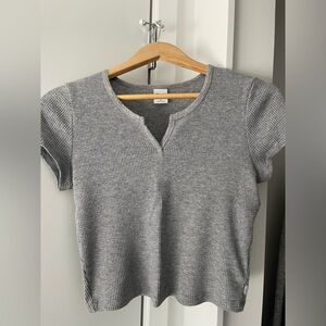 TNA notch T waffle gray